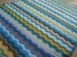 5 puff stitches and 7 rows in 4×4 inches. Attic24 Ripple Blanket Know How