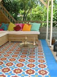 Maybe you would like to learn more about one of these? 39 Good Patio Design With Painted Tiles In Backyard Rengusuk Com Outdoor Decor Outdoor Tiles Decor