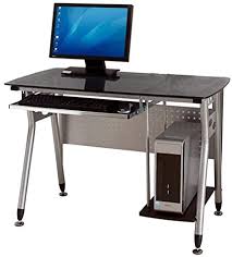 A security clearance is a status granted to individuals allowing them access to classified information (state or organizational secrets) or to restricted areas, after completion of a thorough background check. Clearance Leedon C 48 Home Office Computer Desk Black Glass Desktop With Metal Frame And Mdf Super Quality And Thickness Amazon Co Uk Kitchen Home