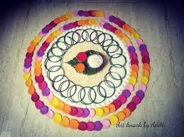 Rangoli For Haldi Kumkum Makarsankranti Art Knack By Aditi Facebook Please watch my video and don't forget to subscribe my channel. rangoli for haldi kumkum