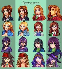 Portrait Rework of 'Combined Girl Mod' at Stardew Valley Nexus - Mods and  community
