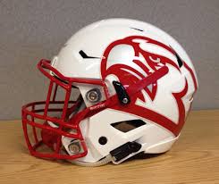 Top 25 helmets in college football. Helmet Of The Day Thanks Miami Oh University Football For Letting Us Get An Up Close And P Football Helmets Football Helmet Design College Football Helmets