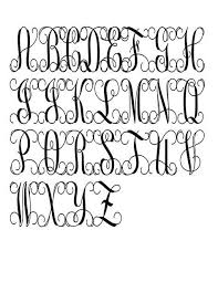 Image Result For Free Svg Files For Cricut Monogram Cricut Monogram Font Free Monogram Fonts Vine Monogram Font