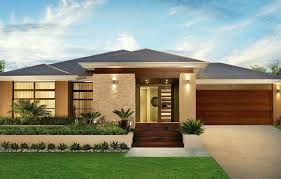 Single Floor Home Front Design Pin Myrln On Cabellooo Pinterest Single Storey House 736 X 471 Pixe Facade House House Designs Exterior Contemporary House Plans