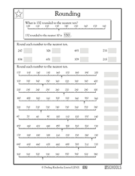 Remember the rules of rounding numbers to the nearest 10; Rounding To The Nearest 10 3rd Grade Math Worksheet Greatschools