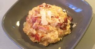 Risotto Jambon Cru Chorizo Et Tomates Sechees Recette Risotto Chorizo Tomates Sechees