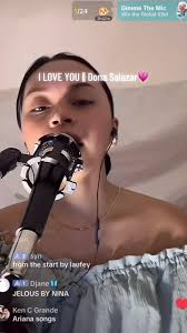 Dona Salazar Singing 'I LOVE YOU' Cover