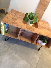 Table Basse Caisse A Vin Deco Caisse De Vin Table Basse En Caisse Meubles En Caisse
