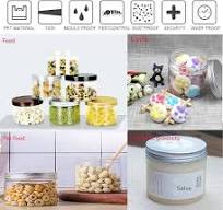 Amazon.com : DLIBUY 6 Pieces Empty 50g Clear Plastic ...