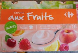 Yaourt Aux Fruits Mixes Carrefour Calories Et Informations Nutritionnelles