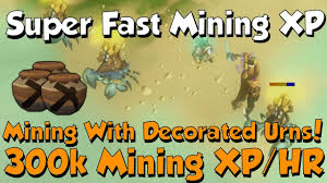 300k Mining Xp Hr Mining Urns Update Runescape 3 Seren Stones Alaea Crablets Youtube