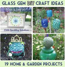 19 Glass Gem Garden Art Craft Projects Empress Of Dirt Garden Art Crafts Garden Art Projects Craft Projects