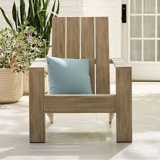 Portside Outdoor Adirondack Chair In 2020 Simple Outdoor Chairs Outdoor Chairs Diy Lounge Chair Outdoor
