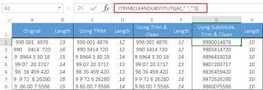 Enter the trim formula in cell c7. How To Remove Extra Spaces From A Cell In Excel 5 Perfect Methods
