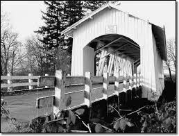 Thomas Creek Weddle Devaney Bridge Cascade Forest Resource Center Sweet Home Vicinity Linn County Built 19 Covered Bridges Forest Resources Rustic Bridge