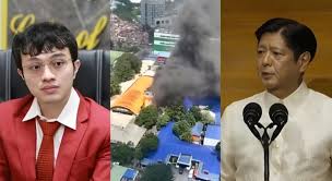 Barzaga, sinabing PBBM admin umano nagpasimula ng sunog sa DPWH-BRS sa  QC-Balita