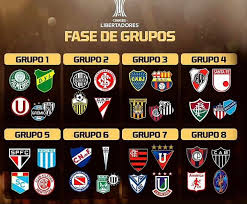 Conmebol definió equipo de la semana del certamen | fotos. Grupos Libertadores 2021 Futebol