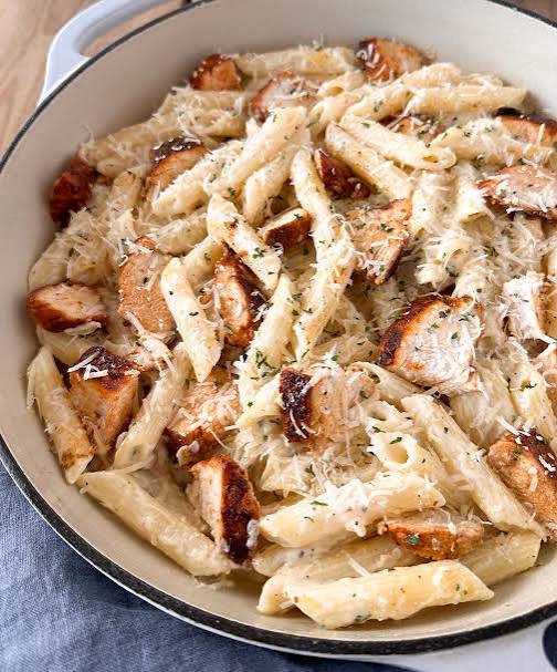 Penne Alfredo (Chicken)