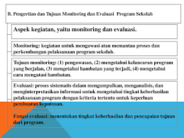 Check spelling or type a new query. Monitoring Dan Evaluasi Monev Program Sekolah Ppt Download