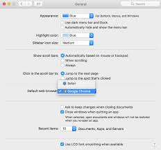 Not Safari Change Default Brower On Mac To Chrome Or Firefox