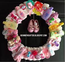 The Ultimate Diaper Wreath Tutorial Baby Shower Wreath Baby Shower Diy Baby Shower Gifts