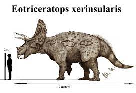Eotriceratops Was A Genus Of Titanic Ceratopsian Dinosaur The Skull Alone Measures Roughly 3 Meters In Length The Animal Itself Animals Dinosaur Prehistoric