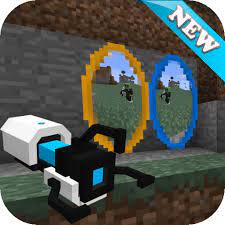 Note that the portal spawns above the ground, so stairs or a small tower of blocks often need to be made to access the portal in survival mode. Portal Gun Mod For Minecraft Pe Amazon Com Appstore For Android