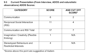 What Were Your Ados Scores Wrong Planet Autism Community