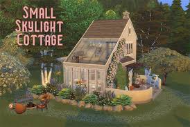 Here we take a look at some tricks and tips that can help you embrace building your very own really tiny house. Cute Cottage House Lots For The Sims 4 All Free Fandomspot