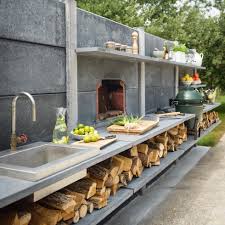 An outdoor kitchen can turn your backyard into party central and increase your home's value. Outdoor Kitchen Building An Outdoor Kitchen Houselogic