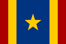 A flag for a generic former spanish colony in the americas, influenced by the flag of gran colombia and its successor states. Generic Latin American Flag Latin American Flags Flag Flag Design