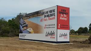 Based at lifestyle community village, which is a new over 50's village at bittern. Lifestyle Banners Bittern Sign Impact Plus