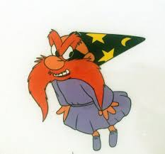 In this video i'll be showing you how to draw yosemite sam (tune squad) step by step from space jam: Untitled Yosemite Sam As Merlin From A Connecticut Rabbit In King Arthur S Court Unique By Chuck Jones