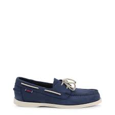 amazon com sebago mens dockside nbk blue navy leather boat