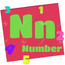 In mathematics, the italic form n is a particularly common symbol for a variable quantity which represents a natural number. N Number Colorful Alphabet Letters With Words Starting With Each And Their Image Stock Photo Picture And Royalty Free Image Image 14267645