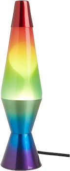 If so, let us know by emailing us at. Lamp Lava 2179 14 5 Inch With White Wax Clear Liquid Tri Colored Globe Hand Painted Base Rainbow Amazon Com