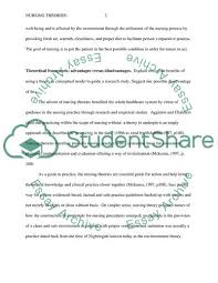 The Role Of Nursing Theory In Research And Practice Essay