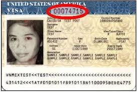 Each of these characters has a significance in your case. Location Of The Visa Number On A Us Visa Citizenpath