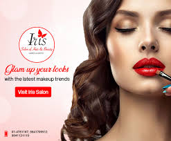 Glam your looks with the latest makeup trend. Enhance Your Beauty & Looks  For more details Contact us: Iris Salon of Hair & Beauty Baneshwor 7th  floor of Indreni complex ☎️01-4781167, OR,