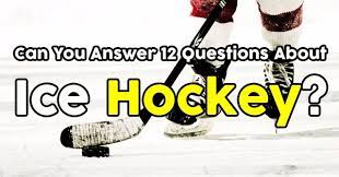 Start playing ice hockey with these tips on rules, positions, and gear. Can You Answer 12 Questions About Ice Hockey Quizpug