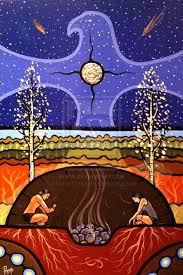 Teachings Of The Sweat Lodge Native American Art Native American Artwork Sweat Lodge