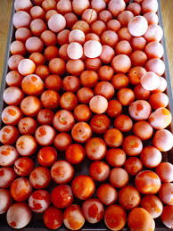 Thoroughly dry the tomatoes before the next step! This Is The Best Way To Freeze Fresh Tomatoes Garden Betty