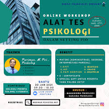 Check spelling or type a new query. Online Worskhop Alat Tes Psikologi Webinar