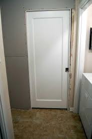 Drywall Pocket Door Tirm Installed Pocket Doors Doors Drywall