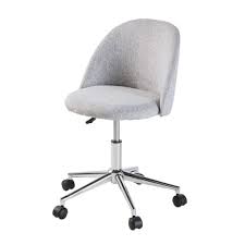 Maybe you would like to learn more about one of these? Chaise De Bureau Vintage A Roulettes Grise Mauricette Maisons Du Monde