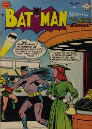 We Ll Er Have To Select That Ring Later Vicki Batman 79 1953 Cover By Winslow Mortime Batman Comic Book Cover Batman Comic Books Batman Comic Cover