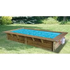 Cdiscount Com Holzpool Gartenpools Pool Rechteckig