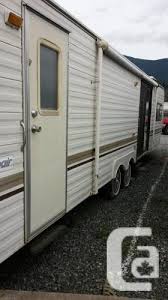 Travel trailer with sliding glass door for sale. 1989 33 Ft Bonair Travel Trailer For Sale In Chemainus British Columbia Classifieds Canadianlisted Com