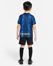 The club has the highest attendance capacity ground in italy. Inter Mailand 2021 22 Home Fussballtrikot Set Fur Jungere Kinder Nike De