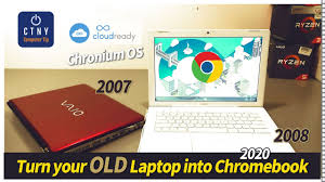 How To Install Chrome Os On Any Old Laptop Pc Or Macbook For Free Cloudready Os Youtube